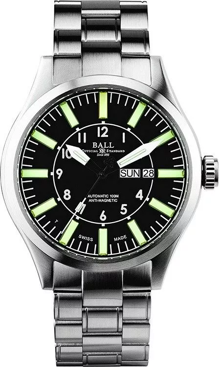 Ceas Barbatesc Ball Engineer Master II Aviator Automatic NM1080C-S13-BK