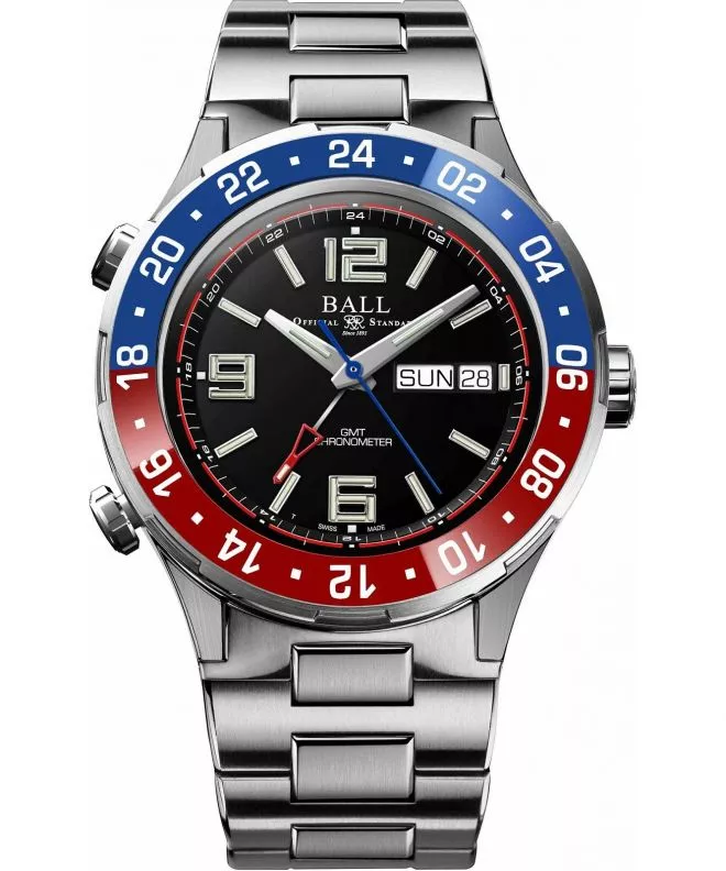 Ceas Barbatesc Ball Roadmaster Marine GMT Titanium Automatic Chronometer Limited Edition DG3030B-S4C-BK