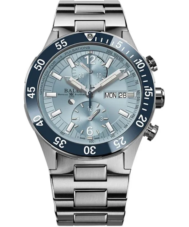 Ceas barbatesc Ball Roadmaster Rescue Ice Blue Chronograph Limited Edition DC3030C-S3-IBE