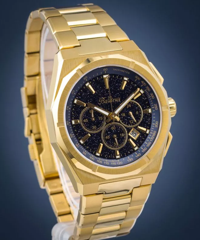 Ceas Barbatesc Balticus StarDust 42 mm Kwarc Chrono Limited Edition BALSDCHBAG