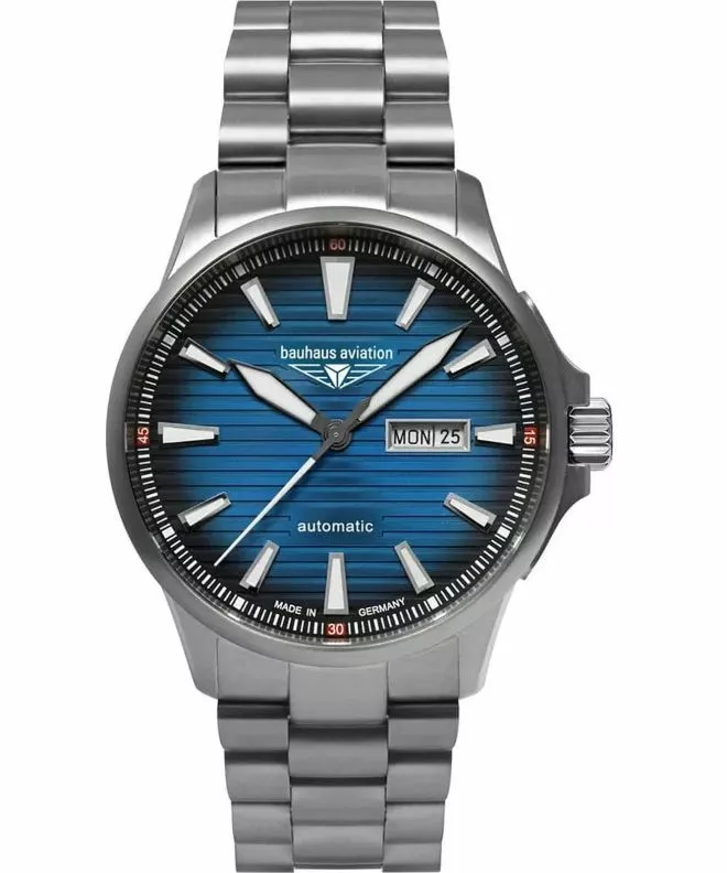 Ceas barbatesc Bauhaus Aviation Titanium Automatic 2862M-3