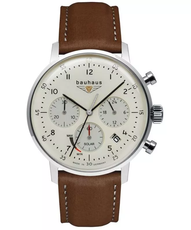 Ceas barbatesc Bauhaus Classic Power Reserve Solar Chronograph 2086-5