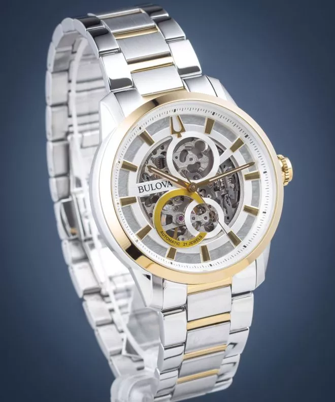 Ceas barbatesc Bulova Classic Skeleton Automatic 98A214