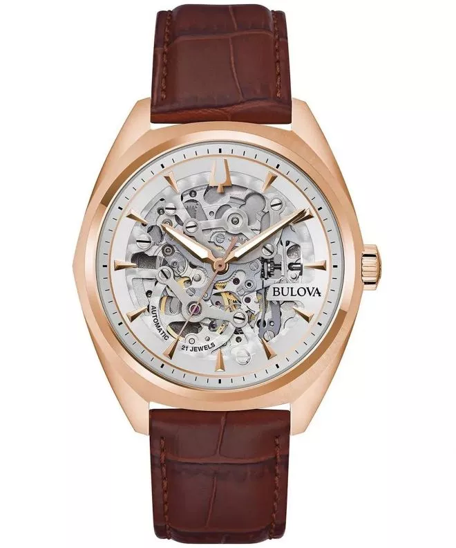Ceas barbatesc Bulova Surveyor Skeleton Automatic 97A175