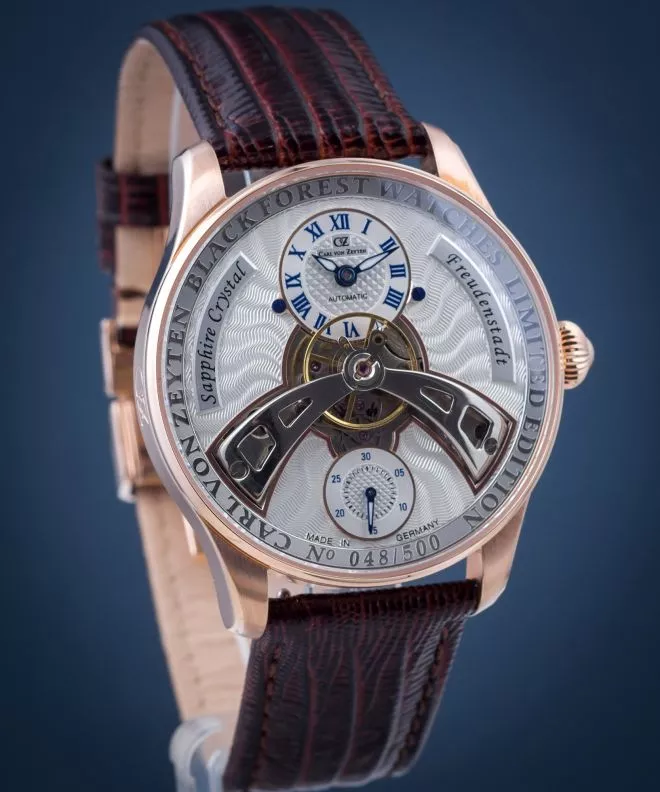 Ceas Barbatesc Carl von Zeyten Freudenstadt Automatic CVZ0043RG (CVZ0043RGS)