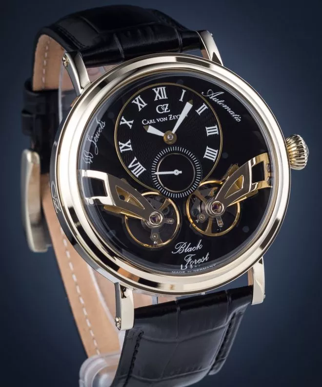 Ceas Barbatesc Carl von Zeyten Carl von Zeyten Black Forest Automatic CVZ0017GBK