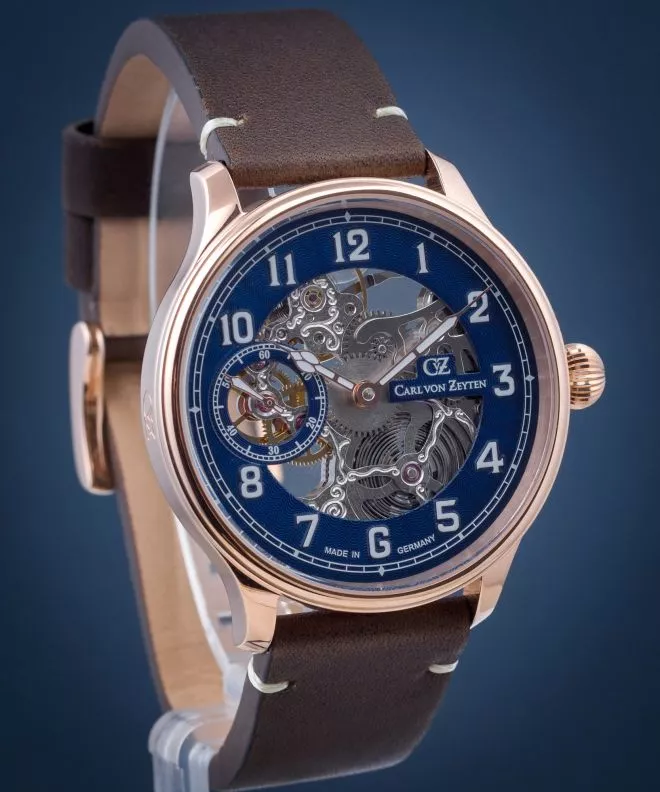 Ceas barbatesc Carl von Zeyten Lahr Skeleton Automatic CVZ0021RBL