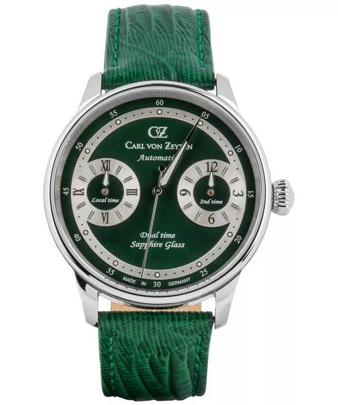 Ceas barbatesc Carl von Zeyten Schönmünzach Automatic Dual Time CVZ0086GRS