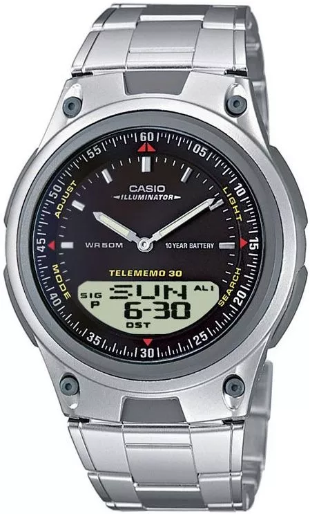 Ceas barbatesc Casio Analog-digital AW-80D-1AV
