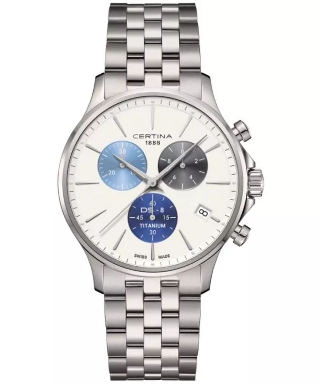 Ceas barbatesc Certina DS-8 Chrono Titanium C045.417.44.011.00 (C0454174401100)