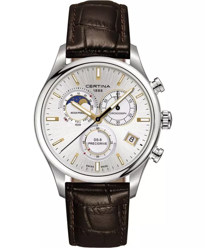 Ceas barbatesc Certina DS-8 Chronograph Moon Phase C033.450.16.031.00 (C0334501603100)