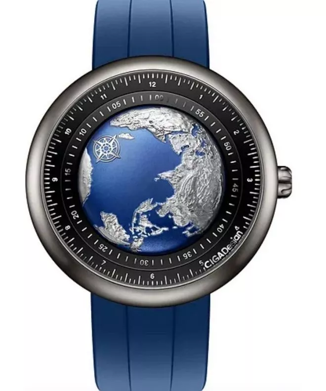 Ceas barbatesc Ciga Design U Series Blue Planet Automatic U031-TU02-W6U (U031-TU04-W6U)