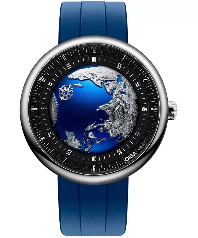 Ceas barbatesc Ciga Design U Series Blue Planet II Astronomy GPHG 2021 U033-SU01-W6U