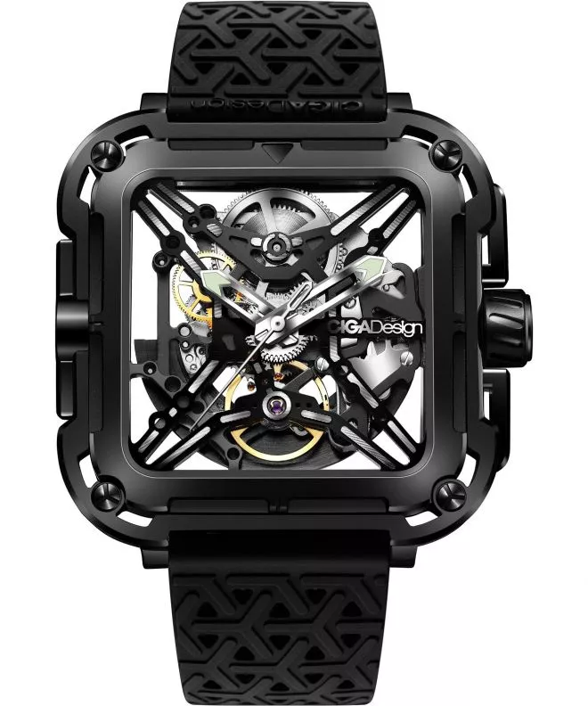 Ceas barbatesc Ciga Design X Series Gorilla Skeleton Automatic X011-BB01-25BK