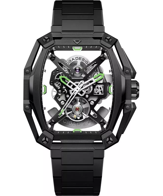 Ceas barbatesc Ciga Design Z Series Hunter Skeleton Automatic Z035-BB01-W1B