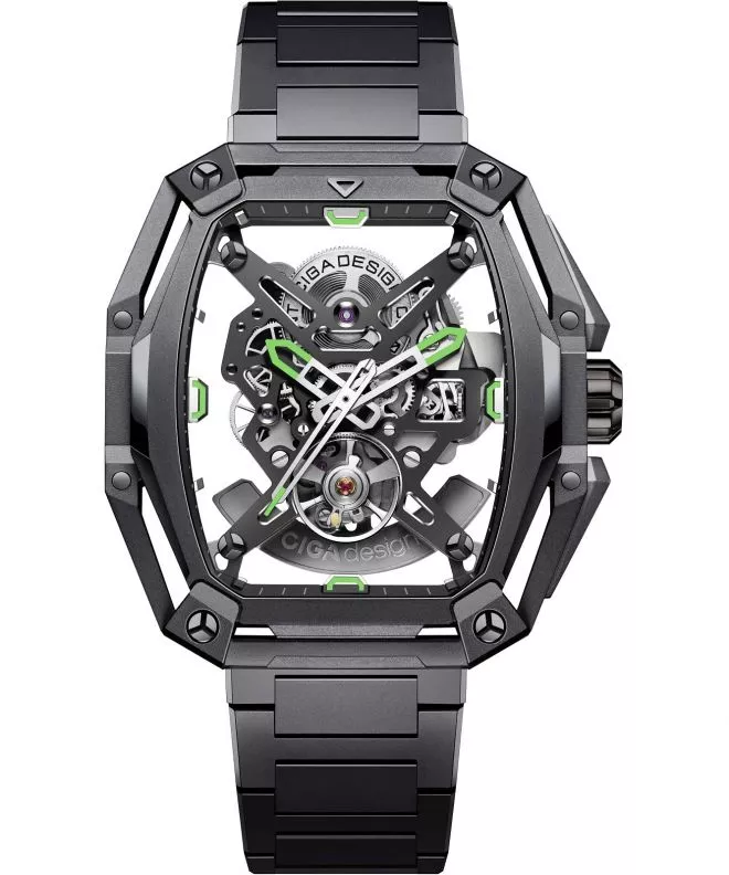 Ceas barbatesc Ciga Design Z Series Hunter Skeleton Automatic Z035-GG01-W1G