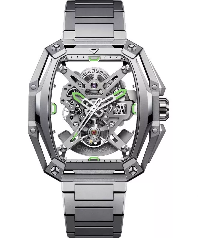 Ceas barbatesc Ciga Design Z Series Hunter Skeleton Automatic Z035-SS01-W1S