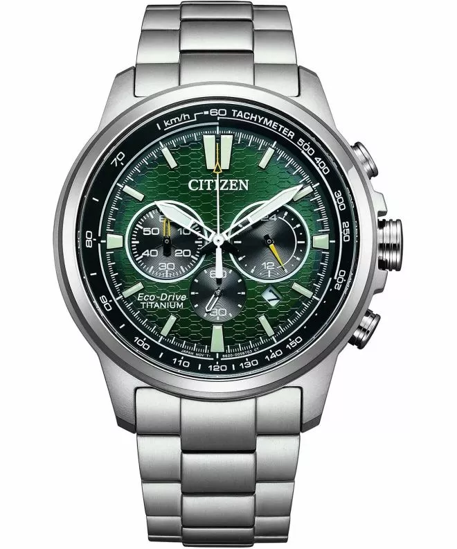 Ceas barbatesc Citizen Eco-Drive Super Titanium Motor Chronograph CA4570-88X