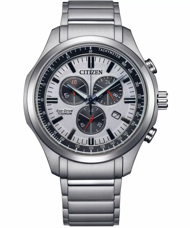Ceas barbatesc Citizen Eco-Drive Super Titanium Chronograph AT2530-85A
