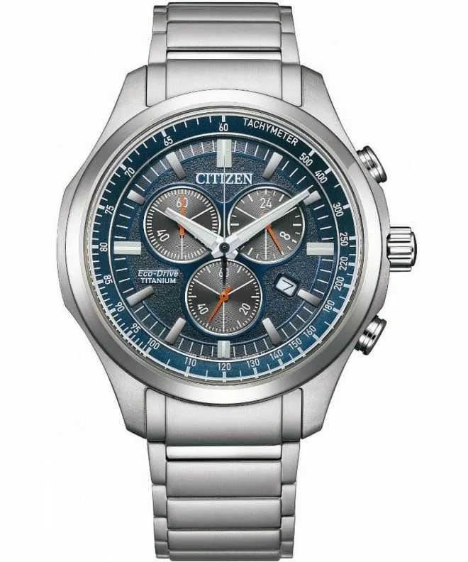 Ceas barbatesc Citizen Eco-Drive Super Titanium Chronograph AT2530-85L