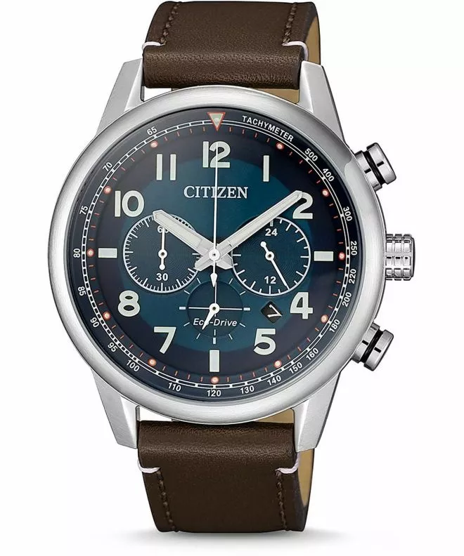 Ceas barbatesc Citizen Leather Eco-Drive Chronograph CA4420-13L