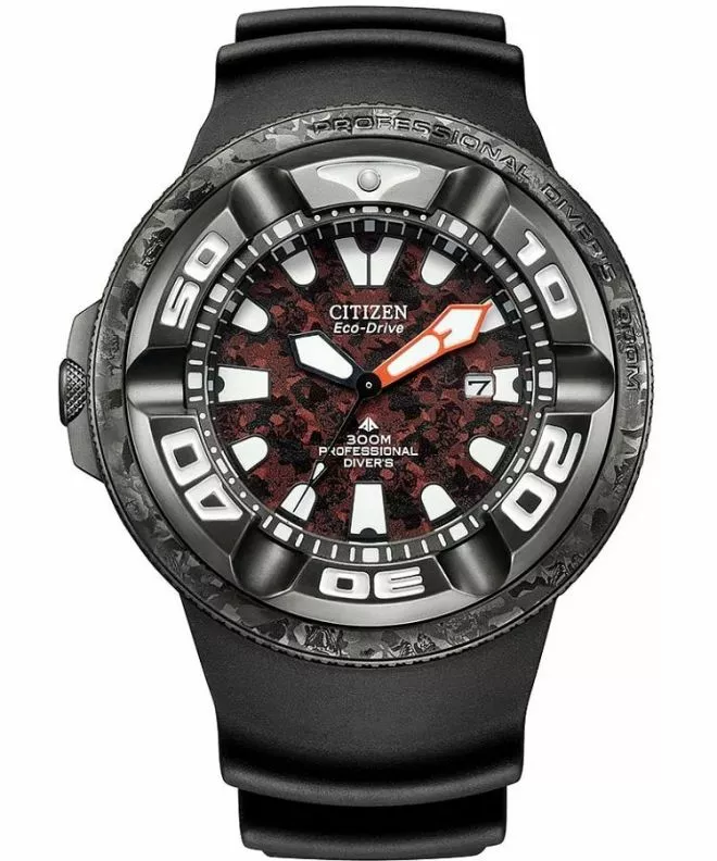 Ceas barbatesc Citizen Promaster Marine Ecozilla X Godzilla Colaboration Diver Limited Edition BJ8059-03Z