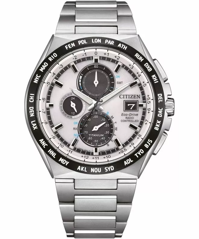 Ceas barbatesc Citizen Radio Controlled Super Titanium Eco-Drive AT8238-84A
