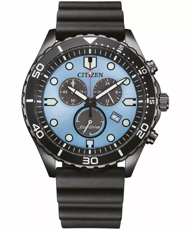 Ceas barbatesc Citizen Sporty Aqua Eco-Drive Chronograph AT2567-18L