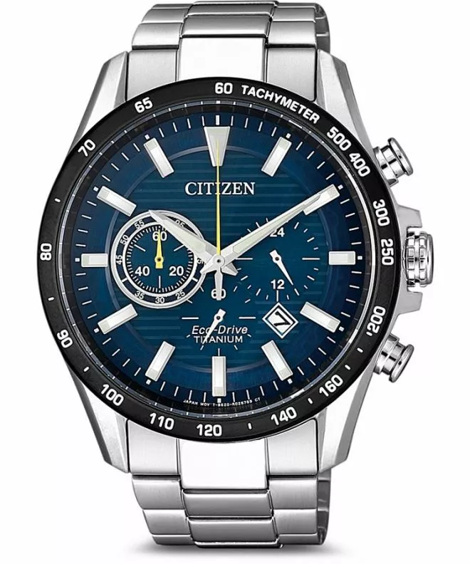 Ceas barbatesc Citizen Super Titanium Eco-Drive Chronograph CA4444-82L