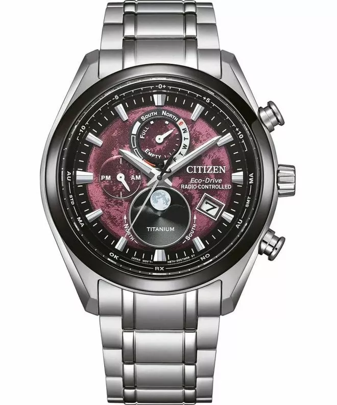 Ceas barbatesc Citizen Tsukiyomi Radio Controlled Moonphase BY1018-80X