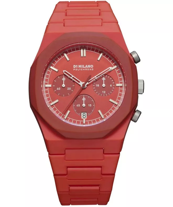 Ceas barbatesc D1 Milano Red Blast Polychrono Chronograph PHBJ05