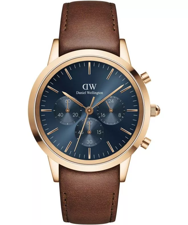 Ceas barbatesc Daniel Wellington Iconic Chronograph St Mawes Arctic RG 42 DW00100639