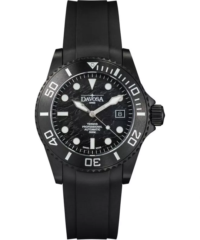Ceas barbatesc Davosa Ternos Professional Black Rock Automatic Limited Edition 161.583.02