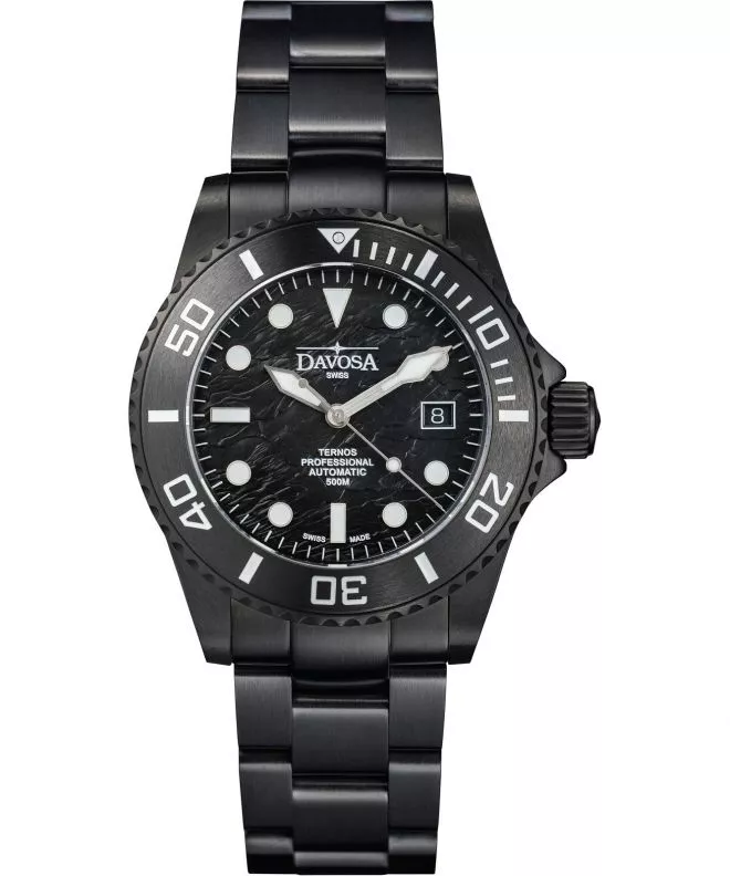 Ceas barbatesc Davosa Ternos Professional Black Rock Automatic Limited Edition 161.583.20