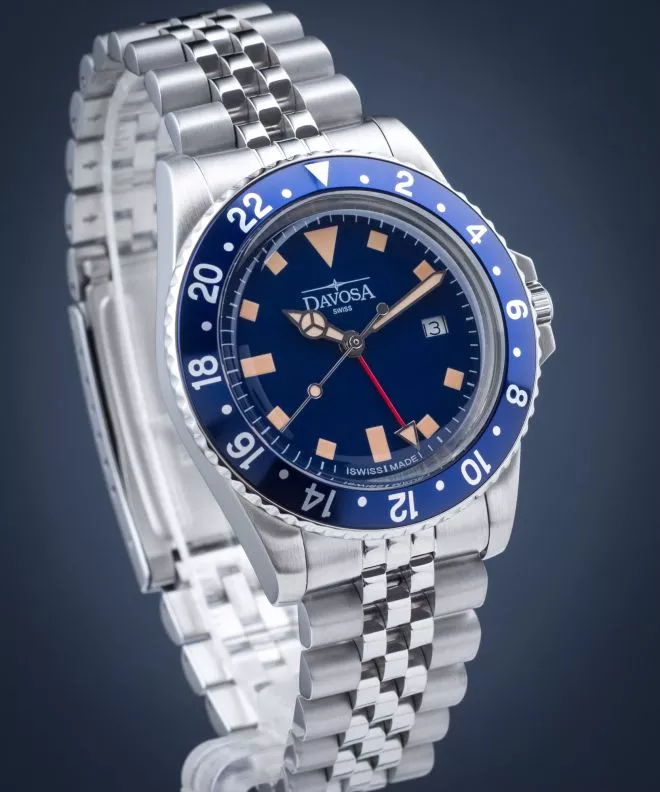 Ceas Barbatesc Davosa Vintage Diver GMT 163.500.40
