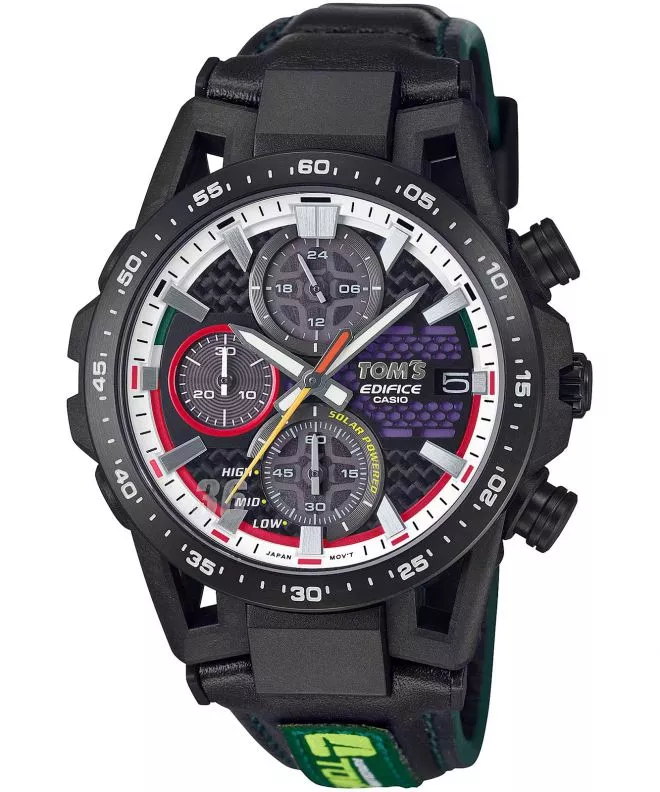 Ceas barbatesc Casio Edifice Premium Chronograph Solar 50th Anniversary Limited Edition EFS-S641TMS-1AER