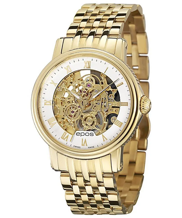Ceas barbatesc Epos Emotion Skeleton Automatic 3390.156.22.20.32
