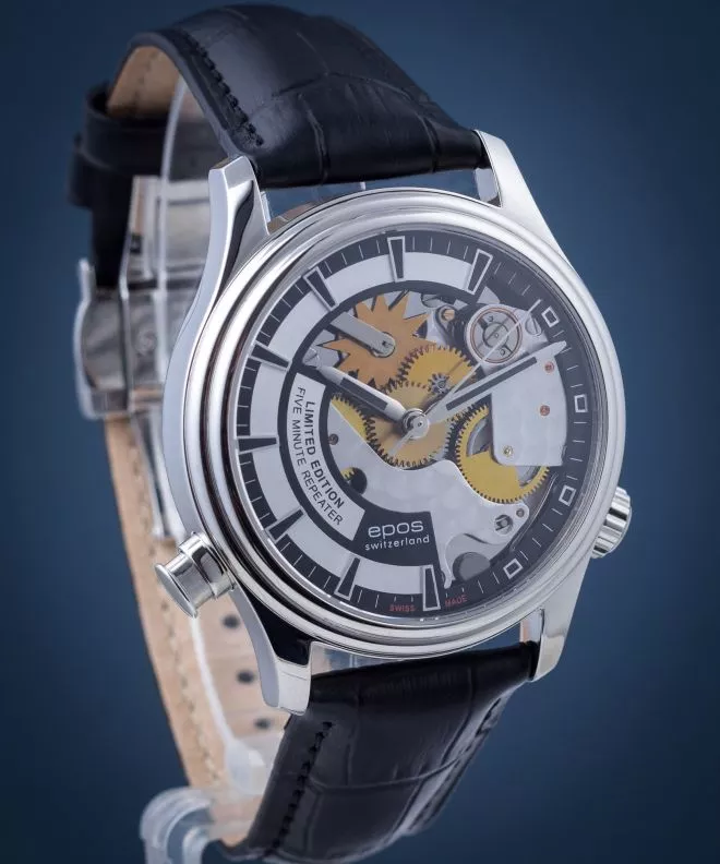 Ceas Barbatesc Epos Oeuvre D’Art Répétition Limited Edition + Rotomat Wolf 3373.808.20.15.25