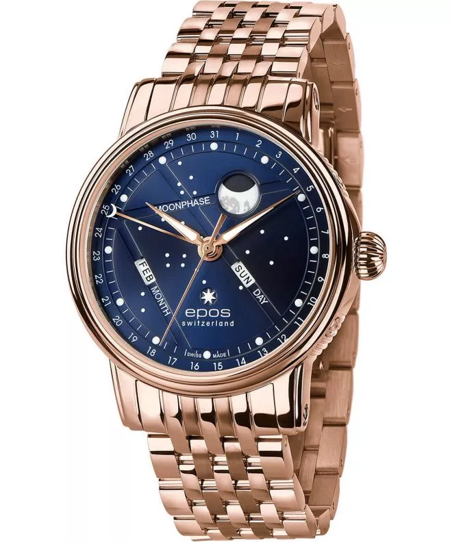 Ceas barbatesc Epos Oeuvre d'Art North Star Automatic 3439.322.24.16.34