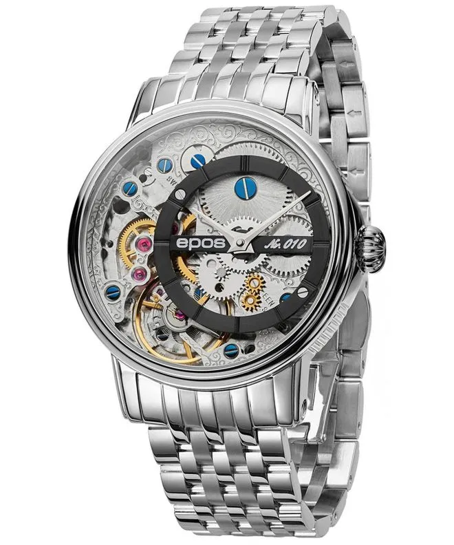 Ceas barbatesc Epos Oeuvre D'Art Verso Skeleton Limited Edition 3435.313.20.15.30