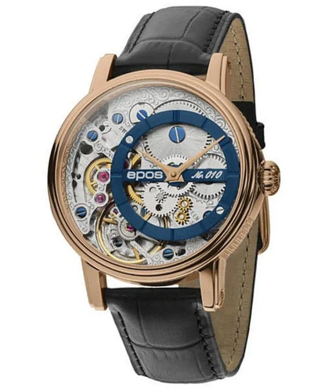Ceas barbatesc Epos Oeuvre d'Art Verso 2 Skeleton Limited Edition 3435.313.24.16.25