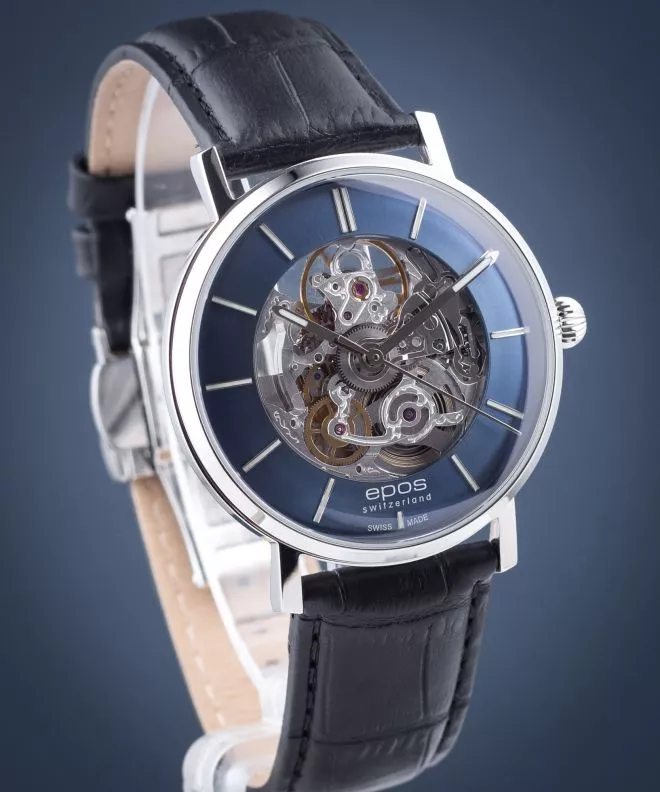 Ceas barbatesc Epos Originale Skeleton Automatic 3437.135.20.16.25