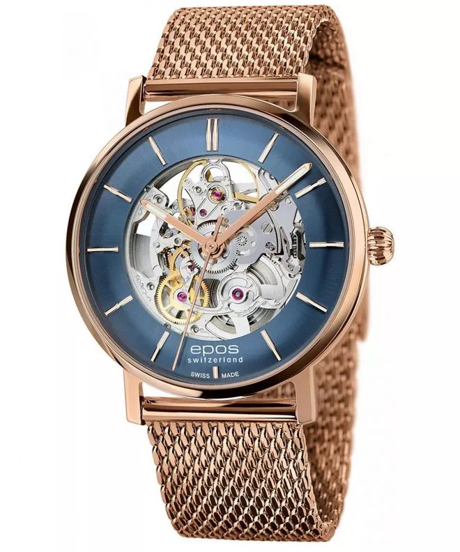Ceas barbatesc Epos Originale Skeleton Automatic 3437.135.24.16.34