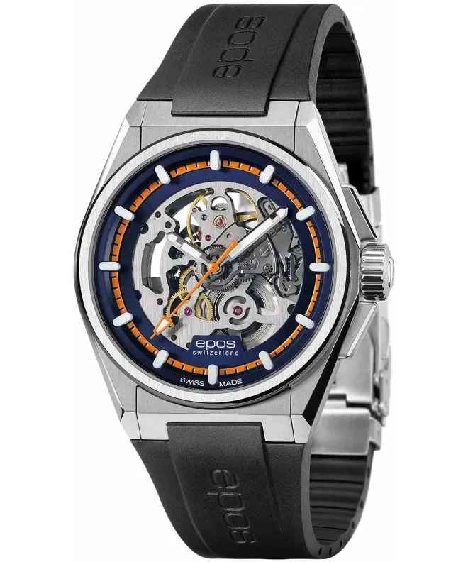 Ceas barbatesc Epos Sport 3505 SK Skeleton Automatic 3505.139.20.12.55