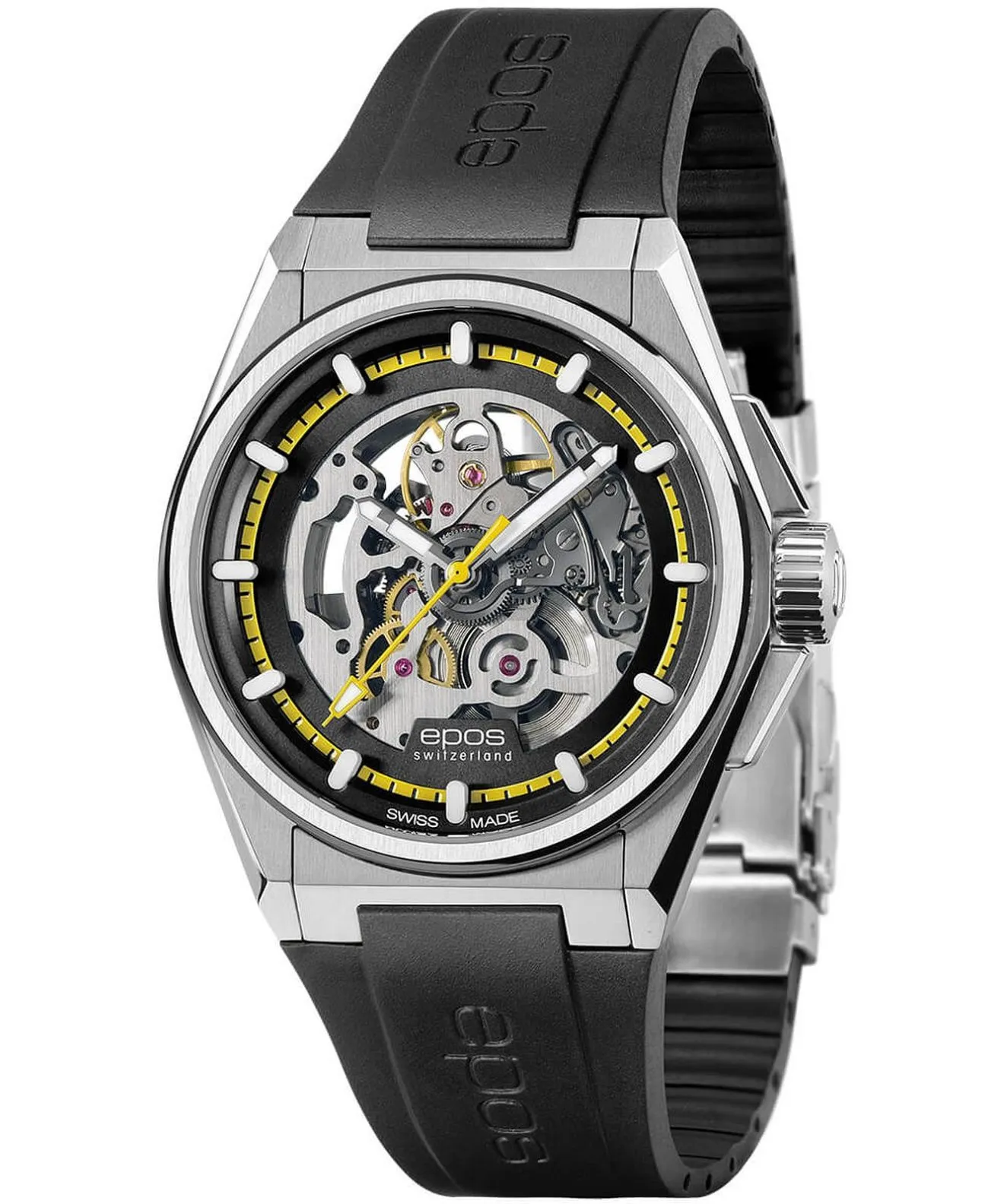 Ceas barbatesc Epos Sport 3505 SK Skeleton Automatic 3505.139.20.15.55
