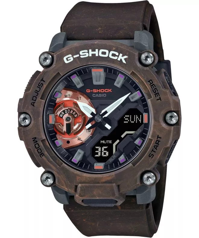 Ceas barbatesc Casio G-Shock Carbon Core Guard Foggy Forest GA-2200MFR-5AER