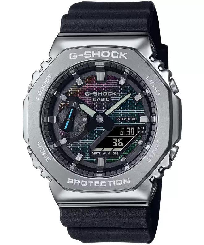 Ceas barbatesc Casio G-Shock Classic 2100 Series Rainbow Brick Wall GM-2100RW-1AER