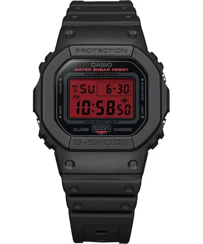 Ceas barbatesc Casio G-Shock Digital DW-5600BBR-1ER