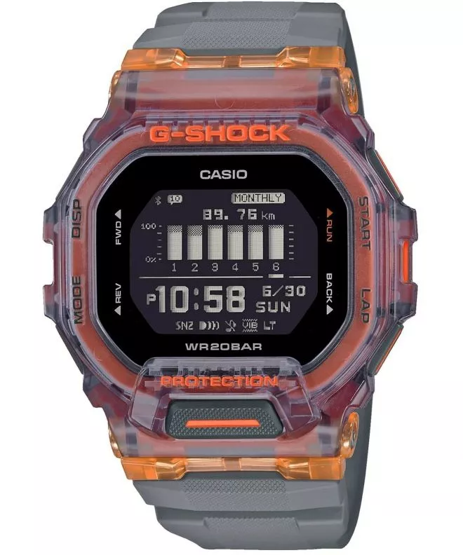 Ceas barbatesc Casio G-Shock G-Squad Bluetooth Sync Step Tracker GBD-200SM-1A5ER