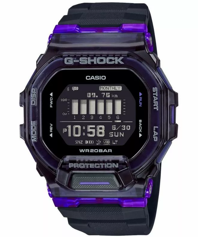 Ceas barbatesc G-SHOCK G-Squad Bluetooth Sync Step Tracker GBD-200SM-1A6ER